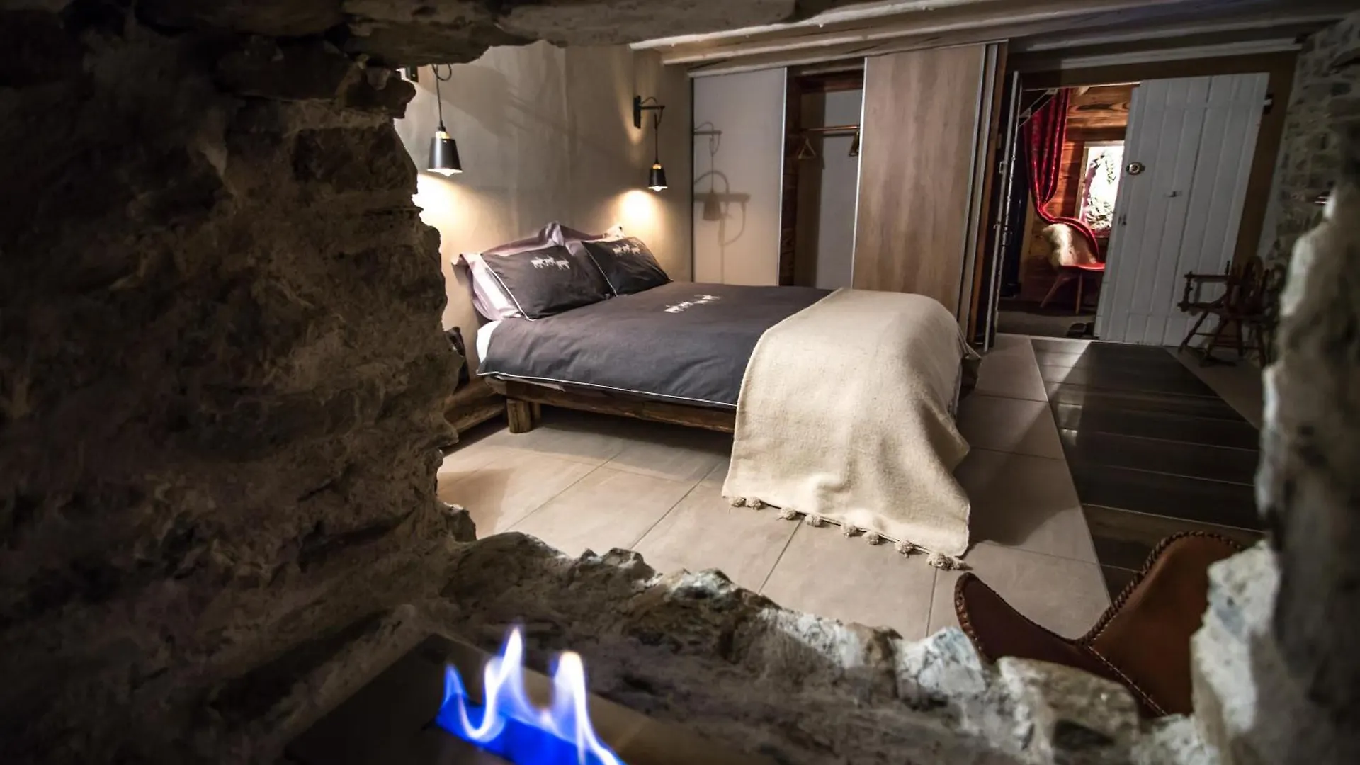 Chalet F'Net Chalet De Charme Stylish Cosy Insolite Saint-Gervais-les-Bains France