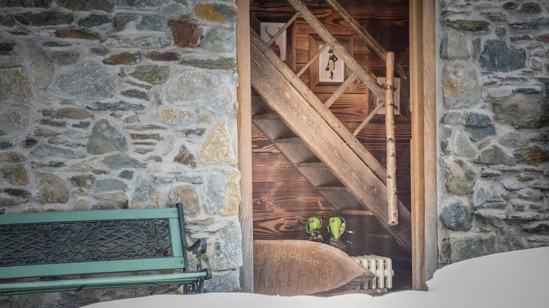 Chalet F'Net Chalet De Charme Stylish Cosy Insolite Saint-Gervais-les-Bains France