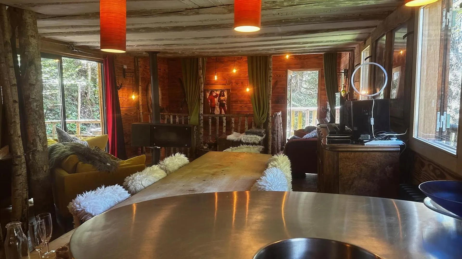 Chalet F'Net Chalet De Charme Stylish Cosy Insolite Saint-Gervais-les-Bains France
